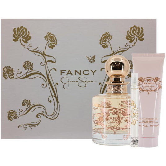 Jessica Simpson Fancy For Women Eau De Parfum 100ml 4 Piece Set