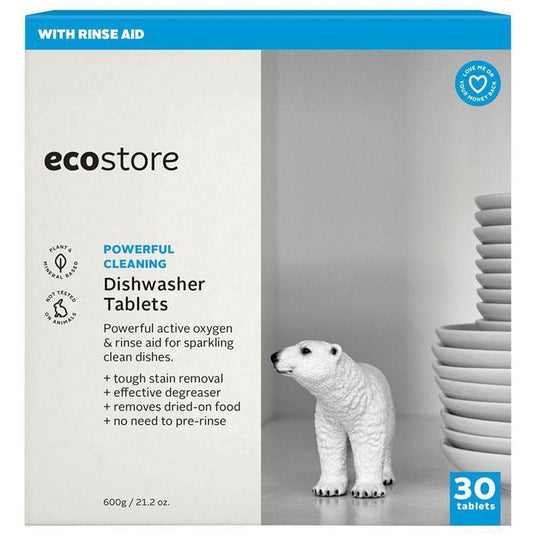 Ecostore Dish Washer Tablets Fragrance Free 30 Pack
