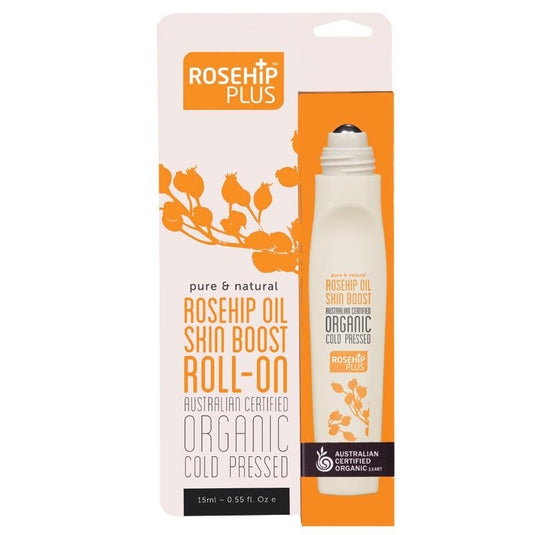 RosehipPLUS Rosehip Oil Skin Boost Roll-On 15ml