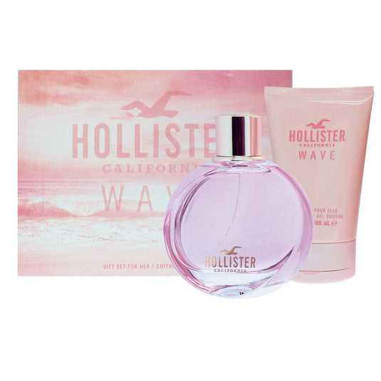 Hollister California Wave Her Eau de Parfum 100ml 2 Piece Set