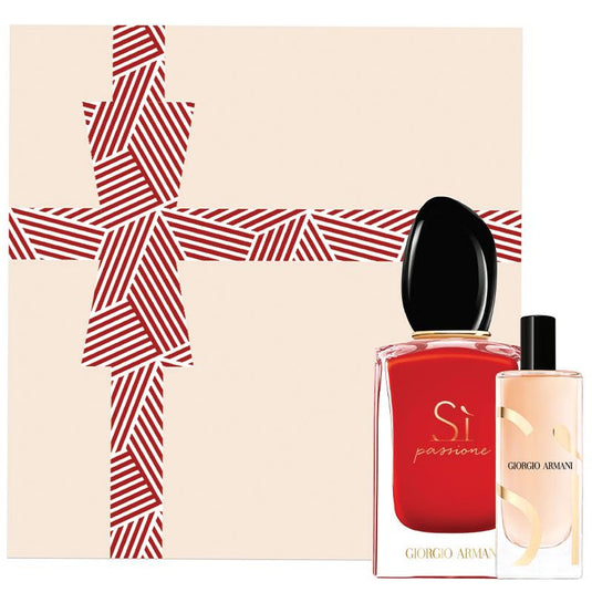 Giorgio Armani SI Passione Eau De Parfum 50ml & Si Eau de Parfum 15ml 2 Piece Set