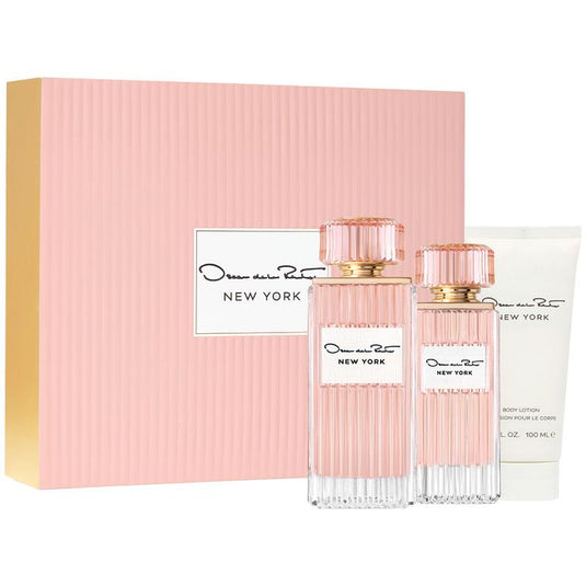 Oscar De La Renta New York Eau de Parfum 100ml 3 Piece Set