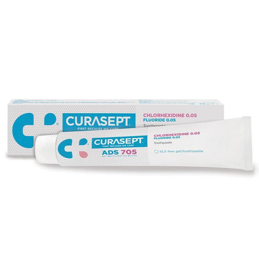 Curasept Toothpaste 0.05% Chlorhexidine 0.05% Fluoride SLS Free 75ml