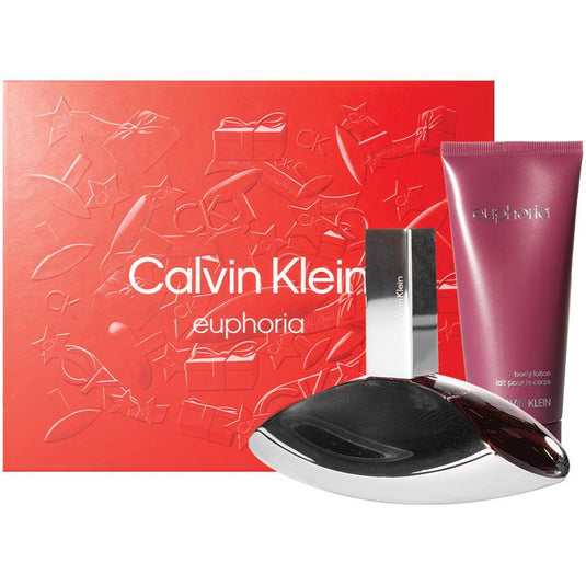 Calvin Klein Euphoria For Women Eau de Parfum 100ml & Body Lotion 2 Piece Set