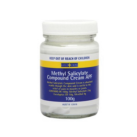 Gold Cross Methyl Sal Co Cream 100g