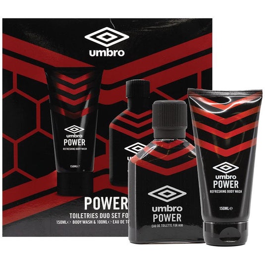 Umbro Power Eau de Toilette 100ml 2 Piece Set