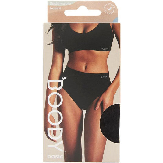 Boody Full Briefs Black Medium