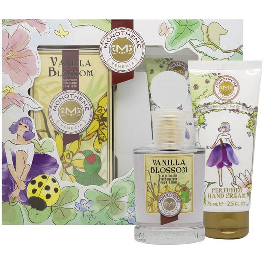 Monotheme Vanilla Blossom Pour Femme Eau De Toilette 100ml 2 Piece Set