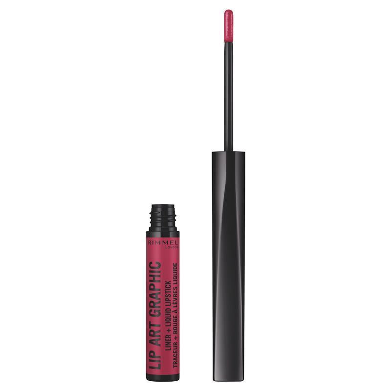 Load image into Gallery viewer, Rimmel Lip Art Graphic 110 Vibez
