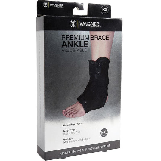 Wagner Body Science Premium Brace Ankle Adjustable Large/Extra Large