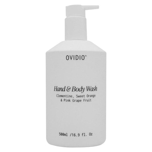 Ovidio Hand & Body Wash Clementine Sweet Orange and Pink Grape Fruit 500ml