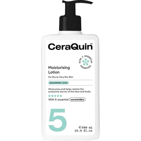 CeraQuin Moisturising Lotion with Hyaluronic Acid 500ml