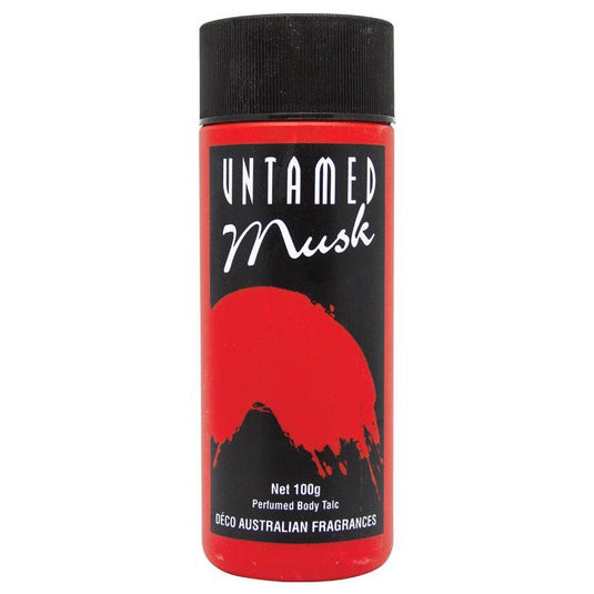 Untamed Musk Talc 100g