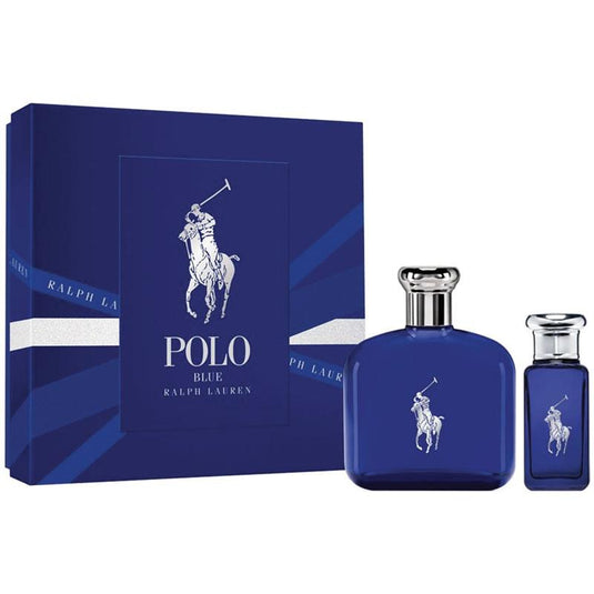 Ralph Lauren Polo Blue For Men Eau de Toilette 125ml & 15ml 2 Piece Set