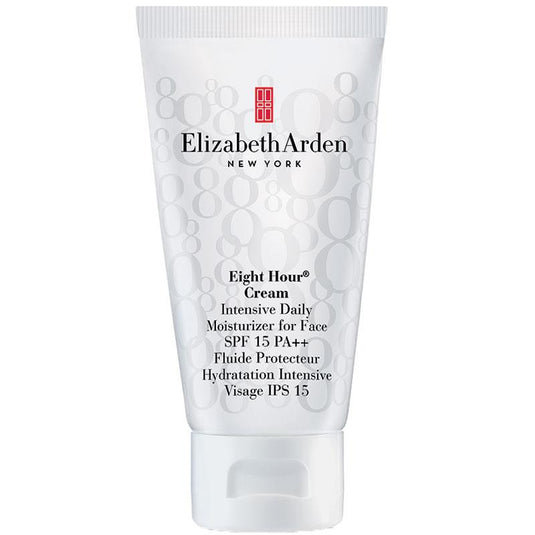 Elizabeth Arden Eight Hour Cream Intensive Daily Moisturiser For Face SPF 15 50ml