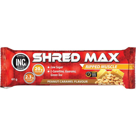 INC. Shred Max Protein Bar Peanut Caramel 60g