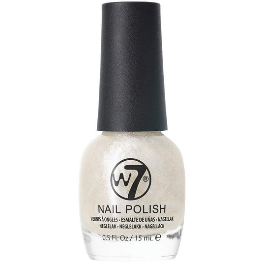 W7 Nail Polish 57 Polar Bear - White