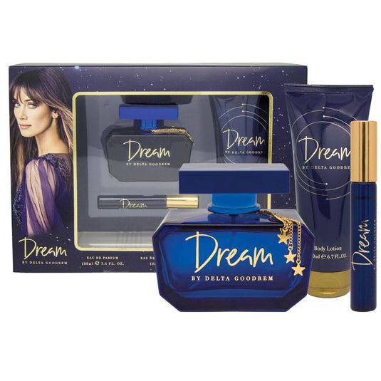 Delta Goodrem Dream By Delta Eau de Parfum 100ml 3 Piece Set