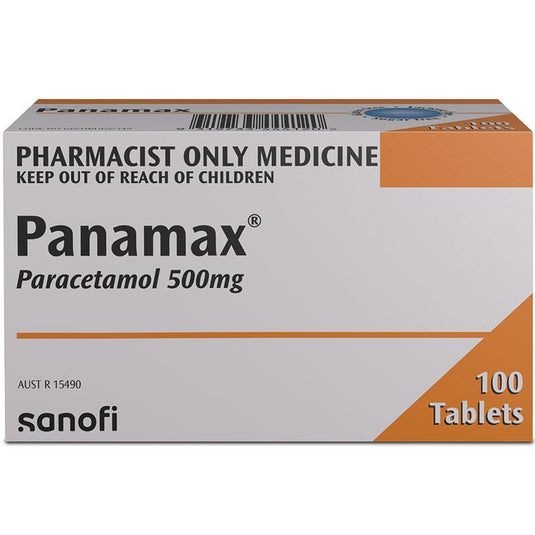 Panamax 500mg 100 Tablets