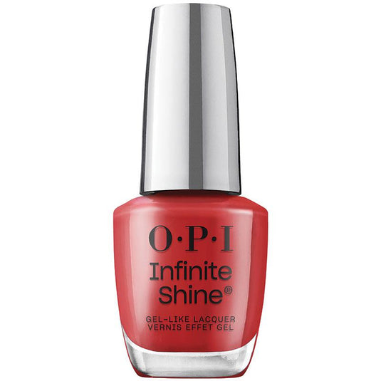 OPI Infinite Shine Nail Lacquer Big Apple Red