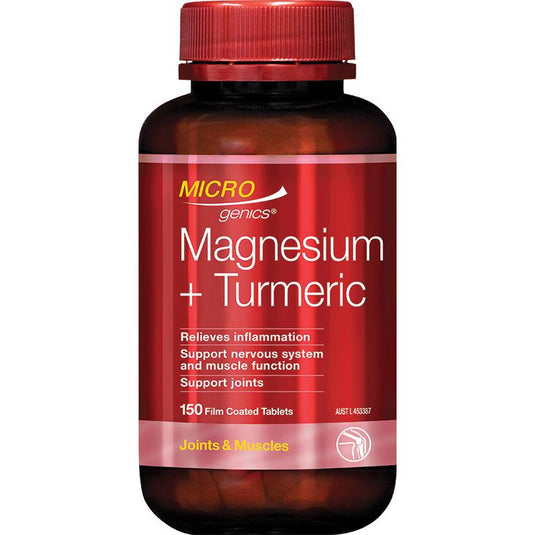 Microgenics Magnesium & Turmeric 150 Tablets