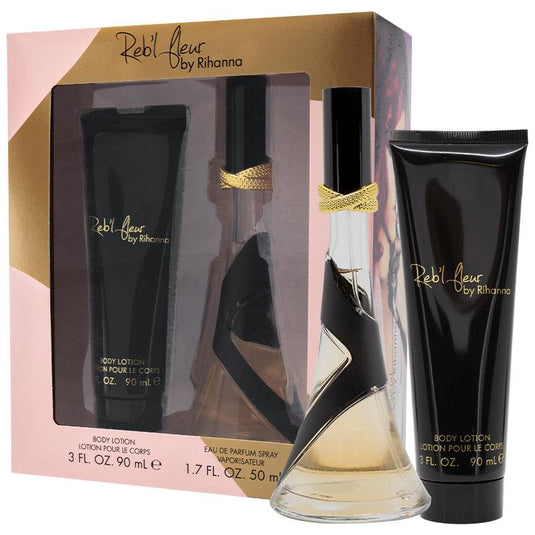 Rihanna Reb L Fleur Eau de Parfum 50ml 2 Piece Set