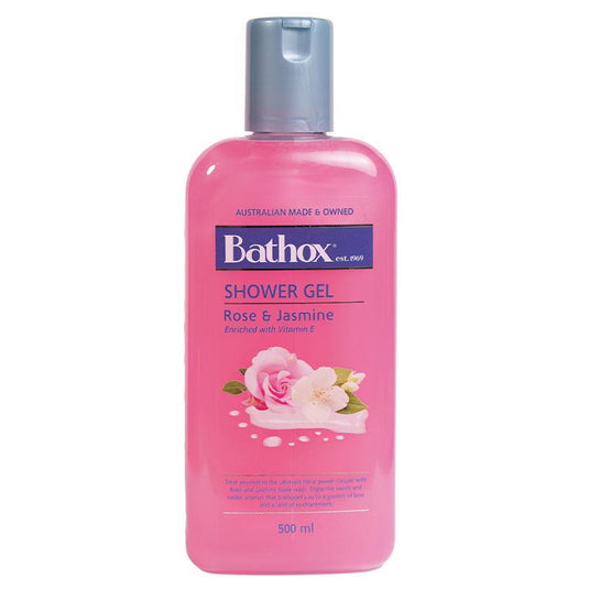 Bathox Shower Gel Rose & Jasmine 500ml