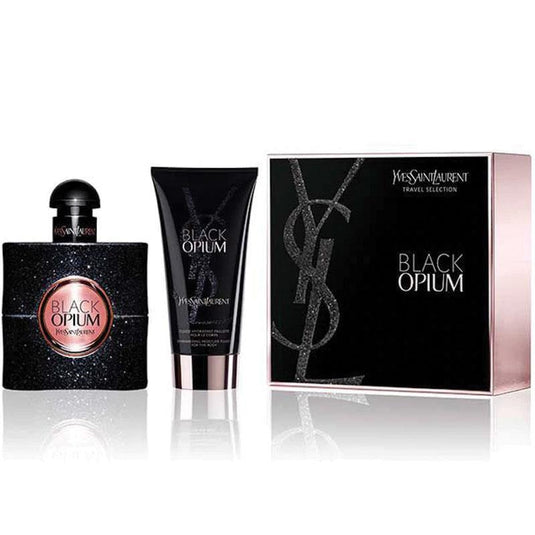 Yves Saint Laurent Opium Black Eau de Parfum 50ml & Body Lotion 2 Piece Set