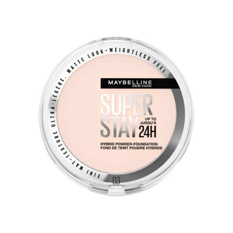 Load image into Gallery viewer, Maybelline Superstay 24H Hybrid Powder Foundation 03 Nu Int
