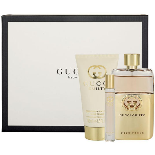 Gucci Guilty Pour Femme Eau de Parfum 90ml 3 Piece Set