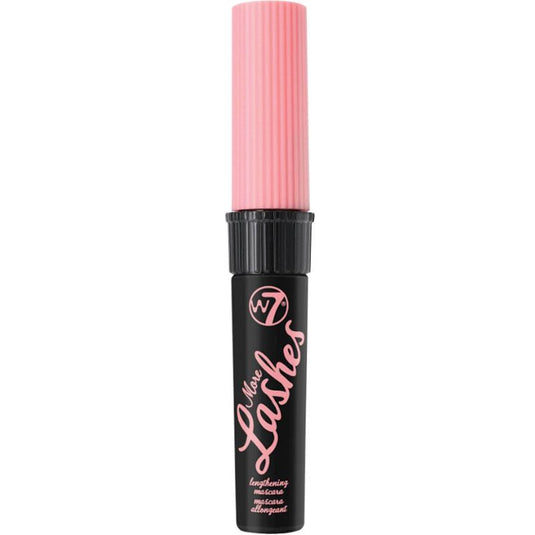 W7 More Lashes Lengthening Mascara Blackest Black