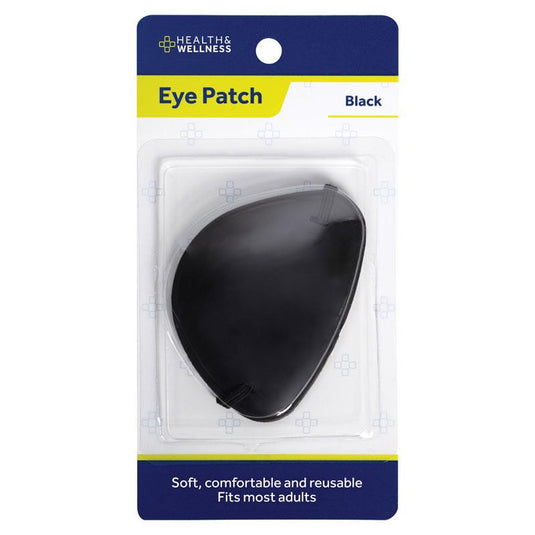Health & Wellness Eye Patch Black
