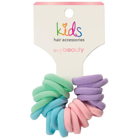 My Beauty Kids Hair Accessories 24A Small Nylon Hair Ties 20 Pack