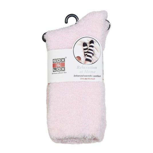 Adults Bed Socks Light Pink