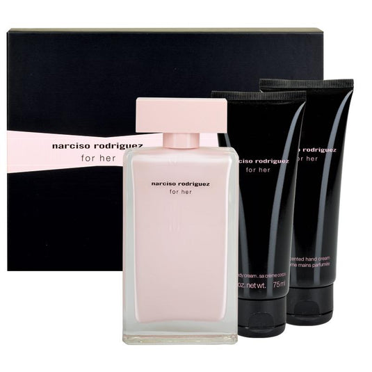 Narciso Rodriguez for Her Eau De Parfum 100ml 3 Piece Set