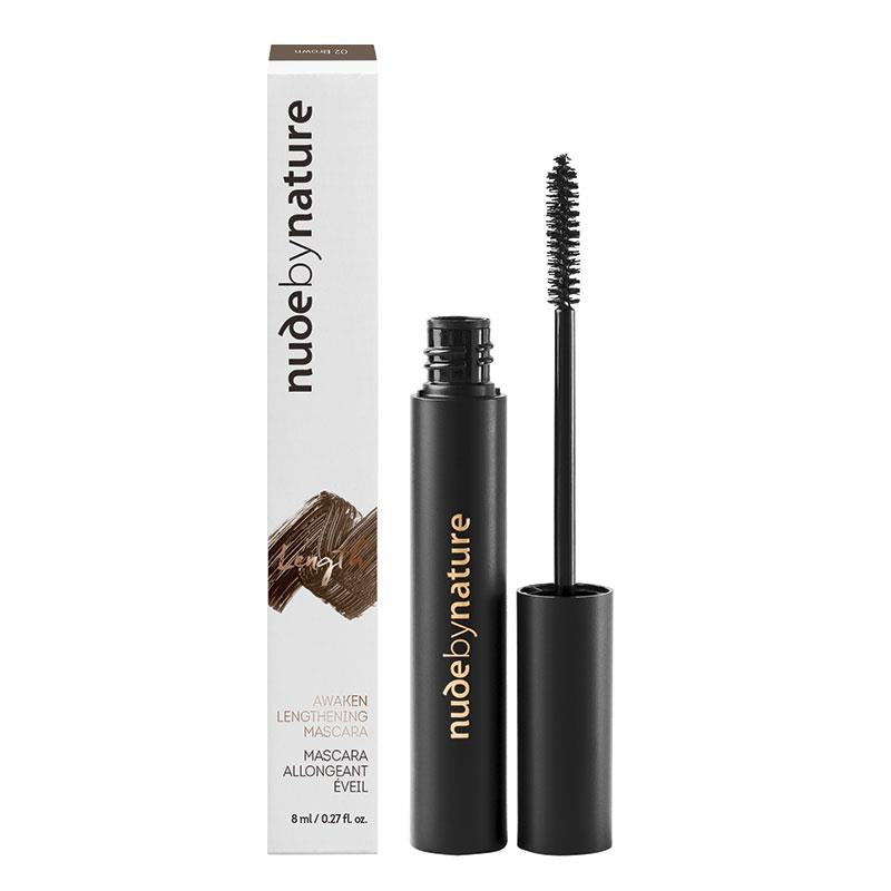 Load image into Gallery viewer, Nude by Nature Awaken Lengthening Mascara 02 Brown
