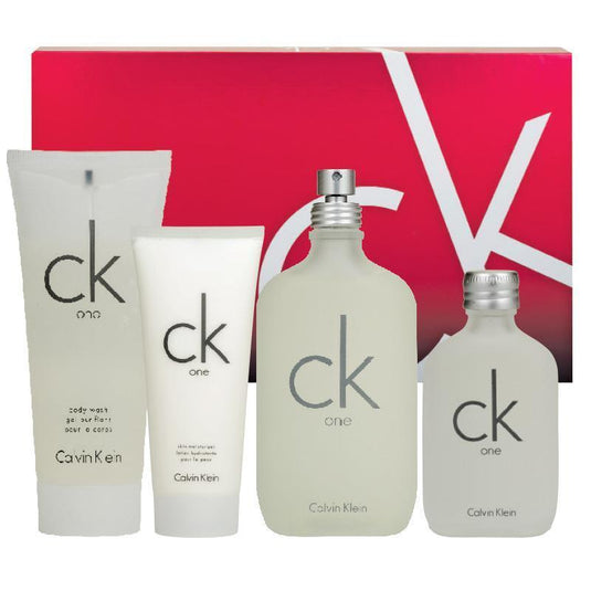 Calvin Klein CK One For Men Eau de Toilette 200ml 4 Piece Set