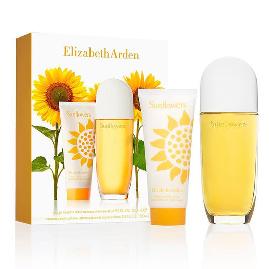 Elizabeth Arden Sunflowers Eau de Toilette 100ml & Body Lotion 2 Piece Set