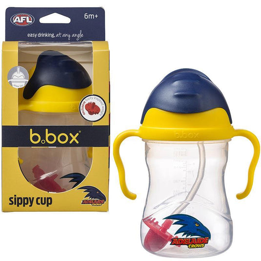 B.Box Sippy Cup AFL Adelaide 240ml