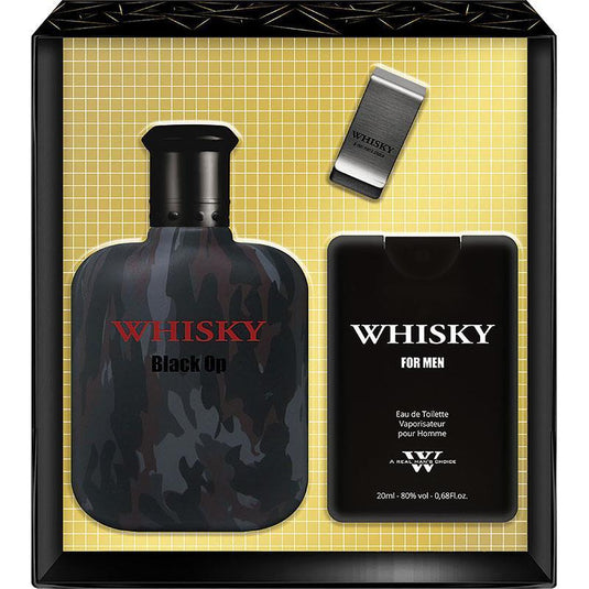 Whisky Black Op Eau De Toilette 100ml 3 Piece Set