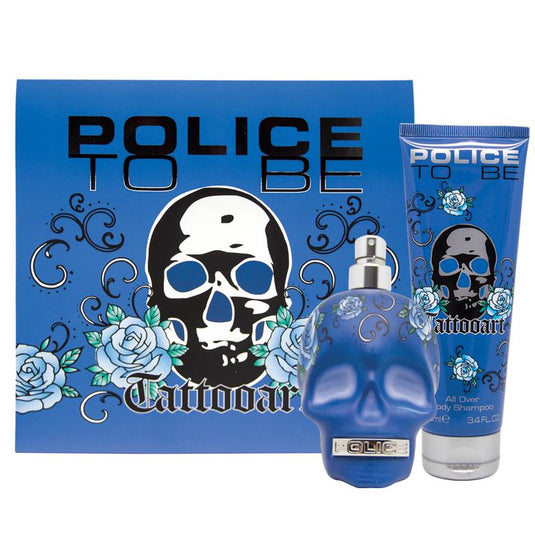 Police To Be Tattoo Art for Men Eau de Toilette 75ml 2 Piece Set
