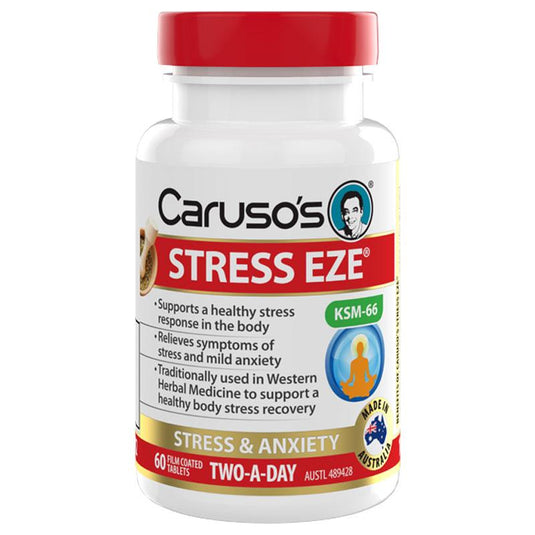 Carusos Stress Eze 60 Tablets