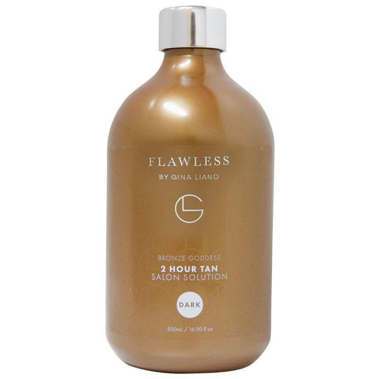 Gina Liano FLAWLESS 2 Hour Spray Tan Salon Solution Dark