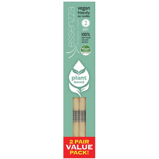 Essenzza Vegan Friendly Ear Candles 2 Pair