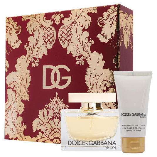 Dolce & Gabbana For Women The One Eau De Parfum 50ml 2 Piece Set