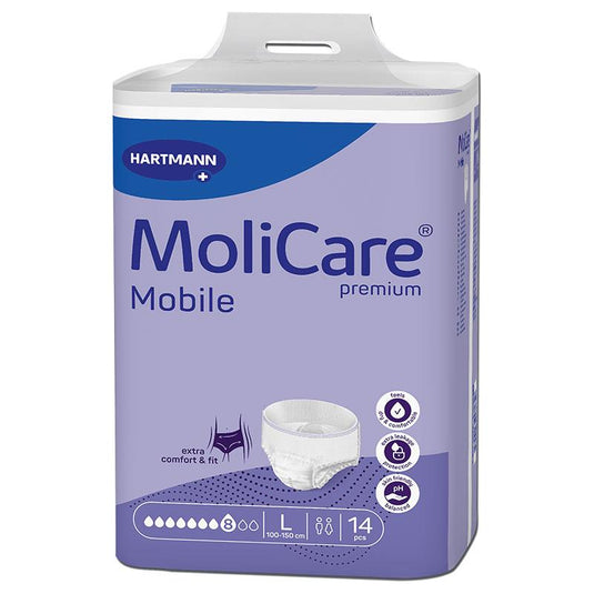 Molicare Premium Mobile 8 Drops Large 14 Pack