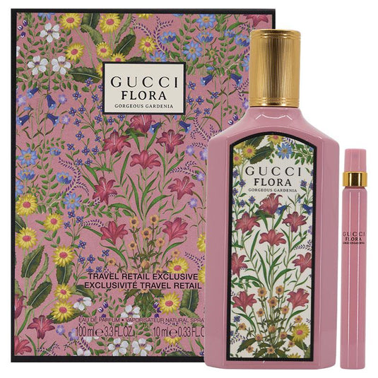 Gucci Flora Gorgeous Gardenia Eau de Parfum 100ml 2 Piece Set