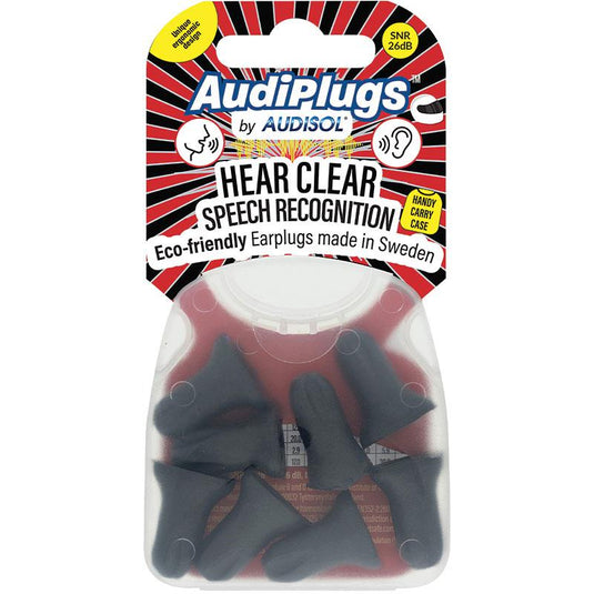 Audiplugs Hear Clear 4 Pairs