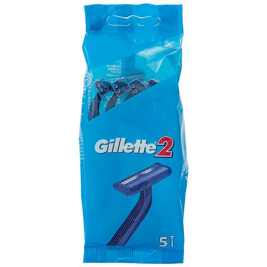 Gillette 2 Dispoable Razor 5 Pack