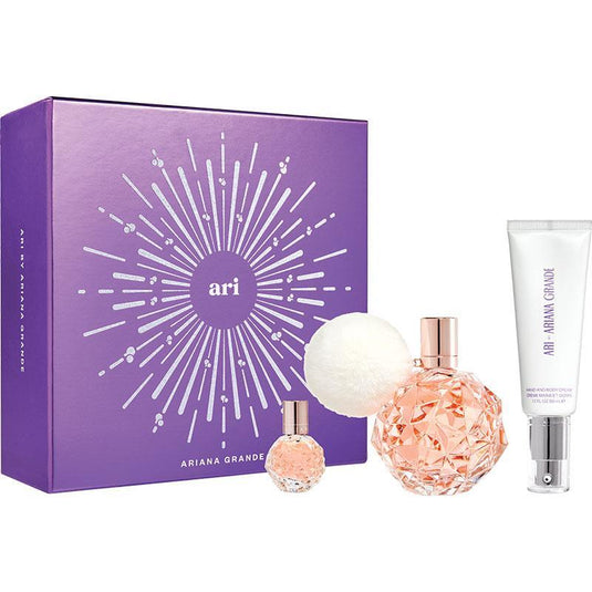 Ari By Ariana Grande Eau De Parfum 100ml 3 Piece Set Spray